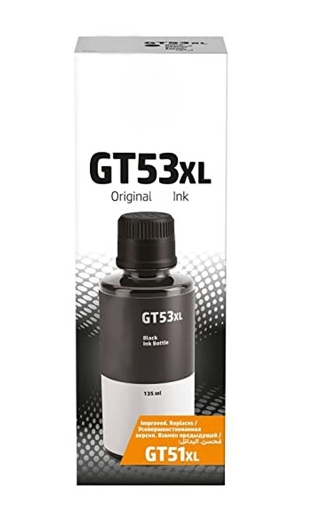     			KALAR GT53XL Black Ink ( 135 ml ) Pack of 1 For H_P DeskJet GT 5800 series, H_P Ink Tank 100/ 300/ 400 series, H_P Smart Tank 200 / 500 / 700 series