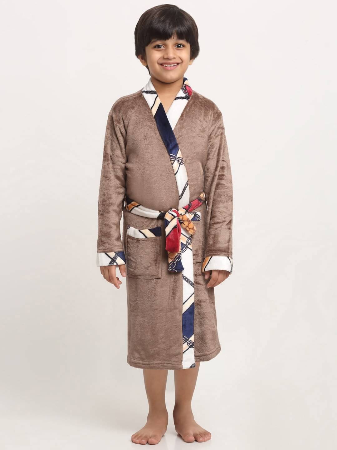     			Klotthe Multi Small Bathrobe ( Pack of 1 )