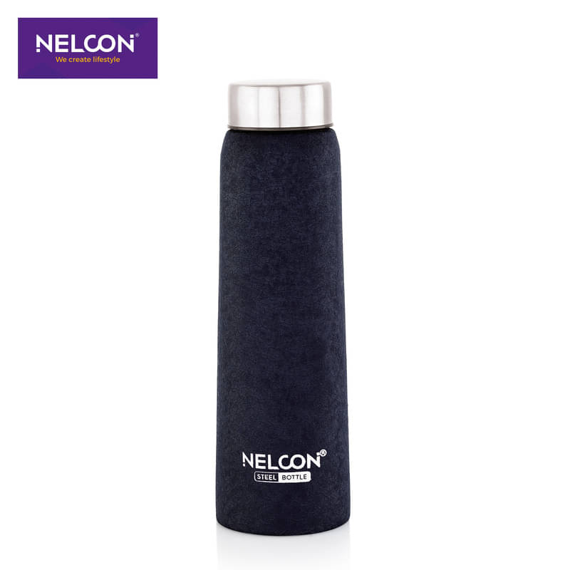     			Nelcon Absolute Crocz Blue Stainless Steel Water Bottle 1000 mL ( Set of 1 )