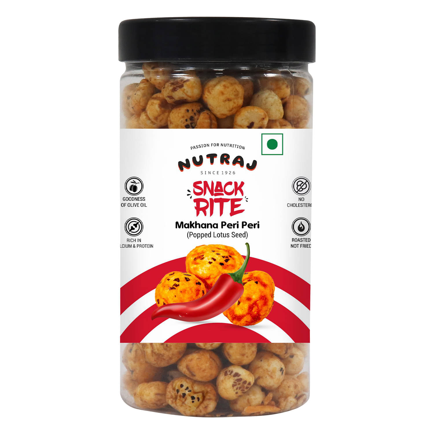 Nutraj Snackrite Roasted Makhana Peri Peri 70 g, Roasted Foxnut) Nutraj Snackrite Roasted Makhana Peri Peri 70 g, Roasted Foxnut)
