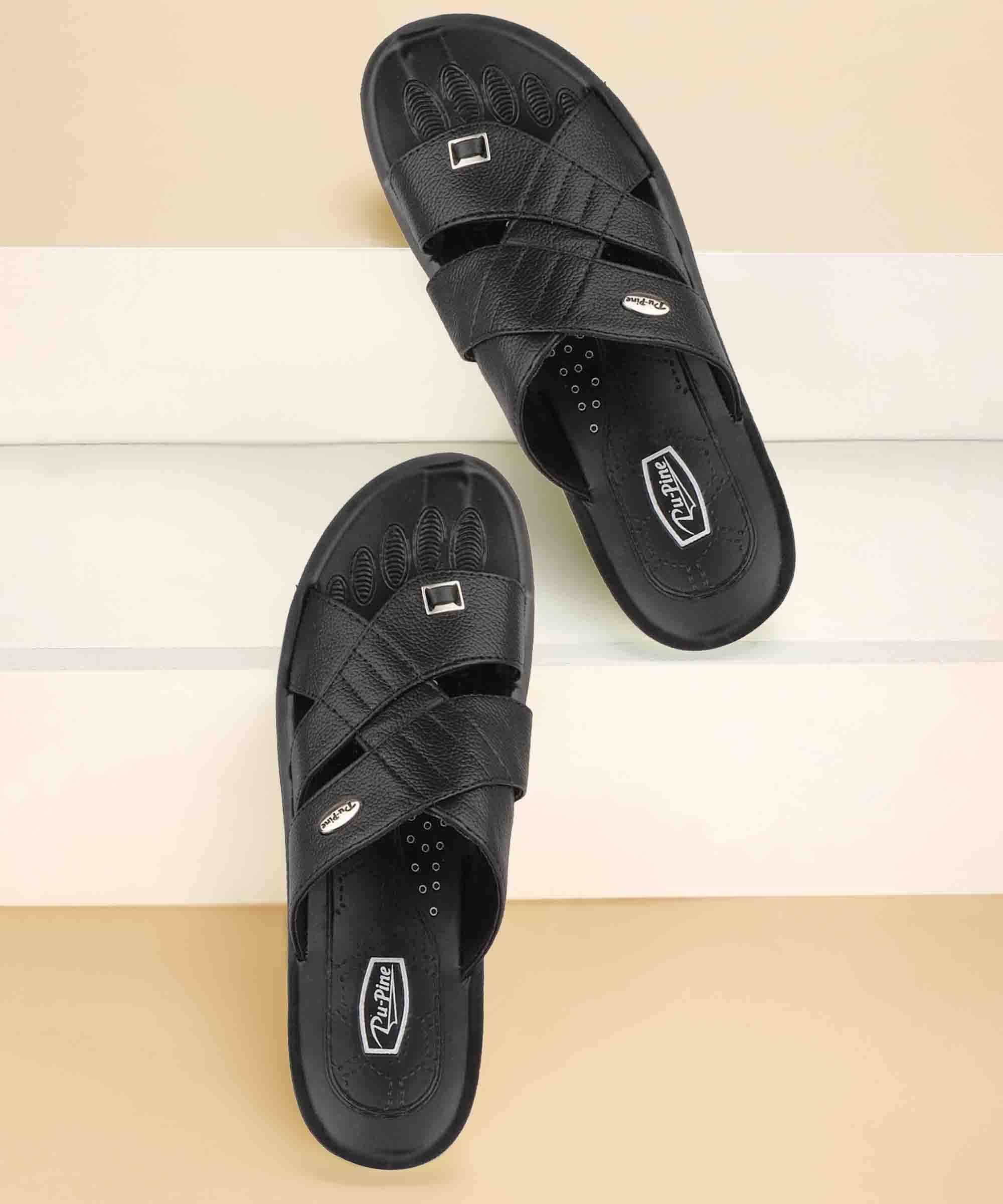     			PUPINE - Black Men's Sandals