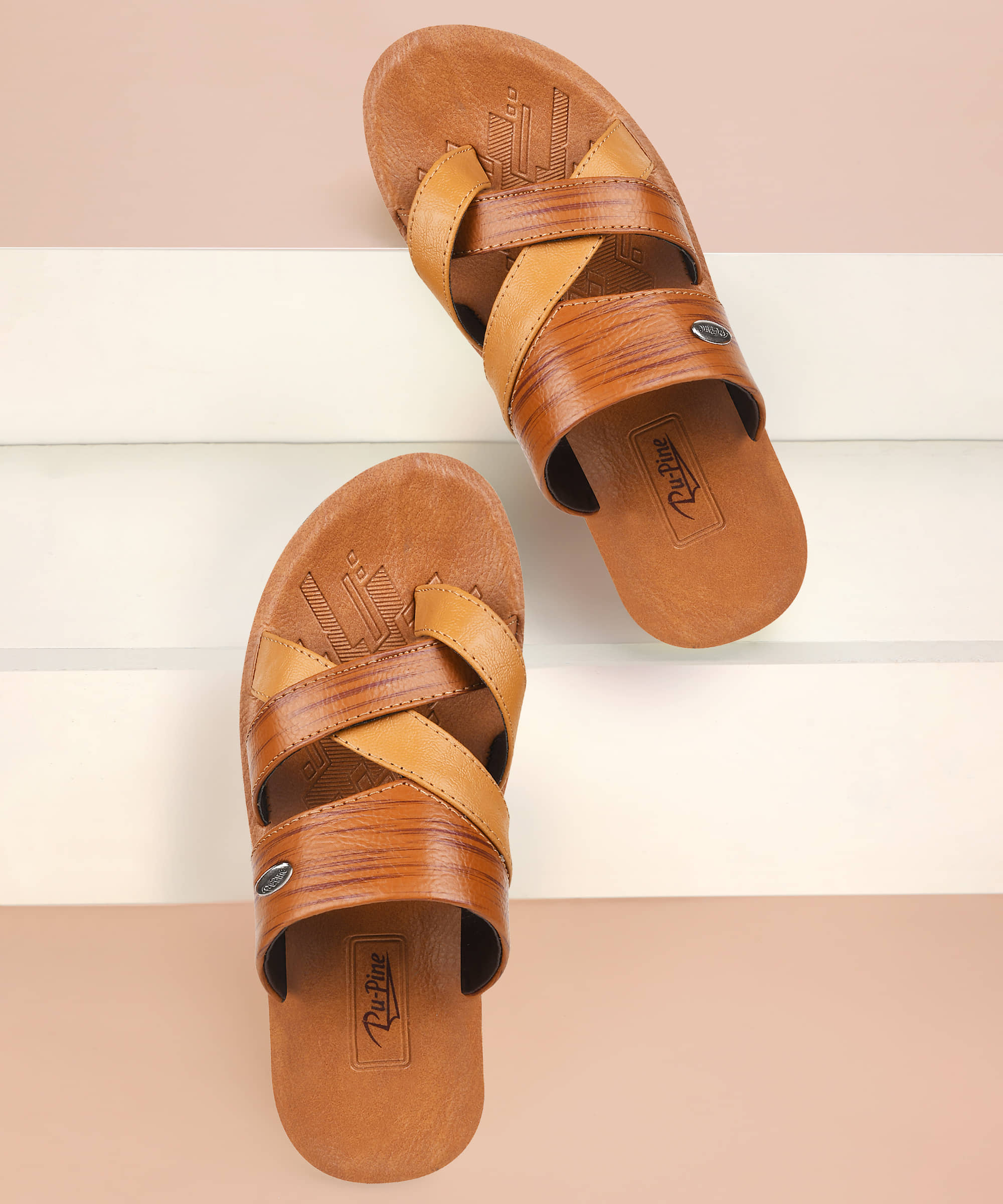 PUPINE - Tan Men's Sandals
