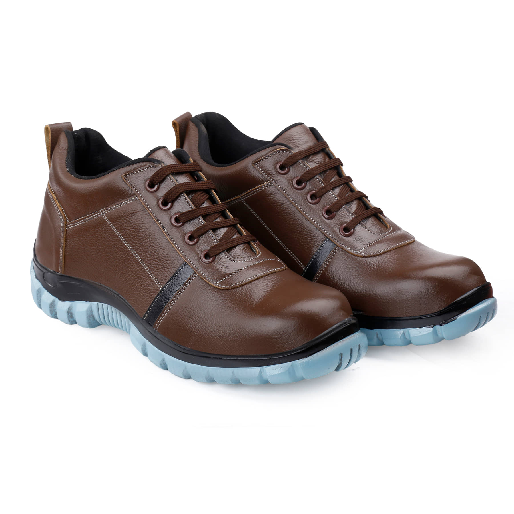 RAYH Sporty Brown Safety Shoes