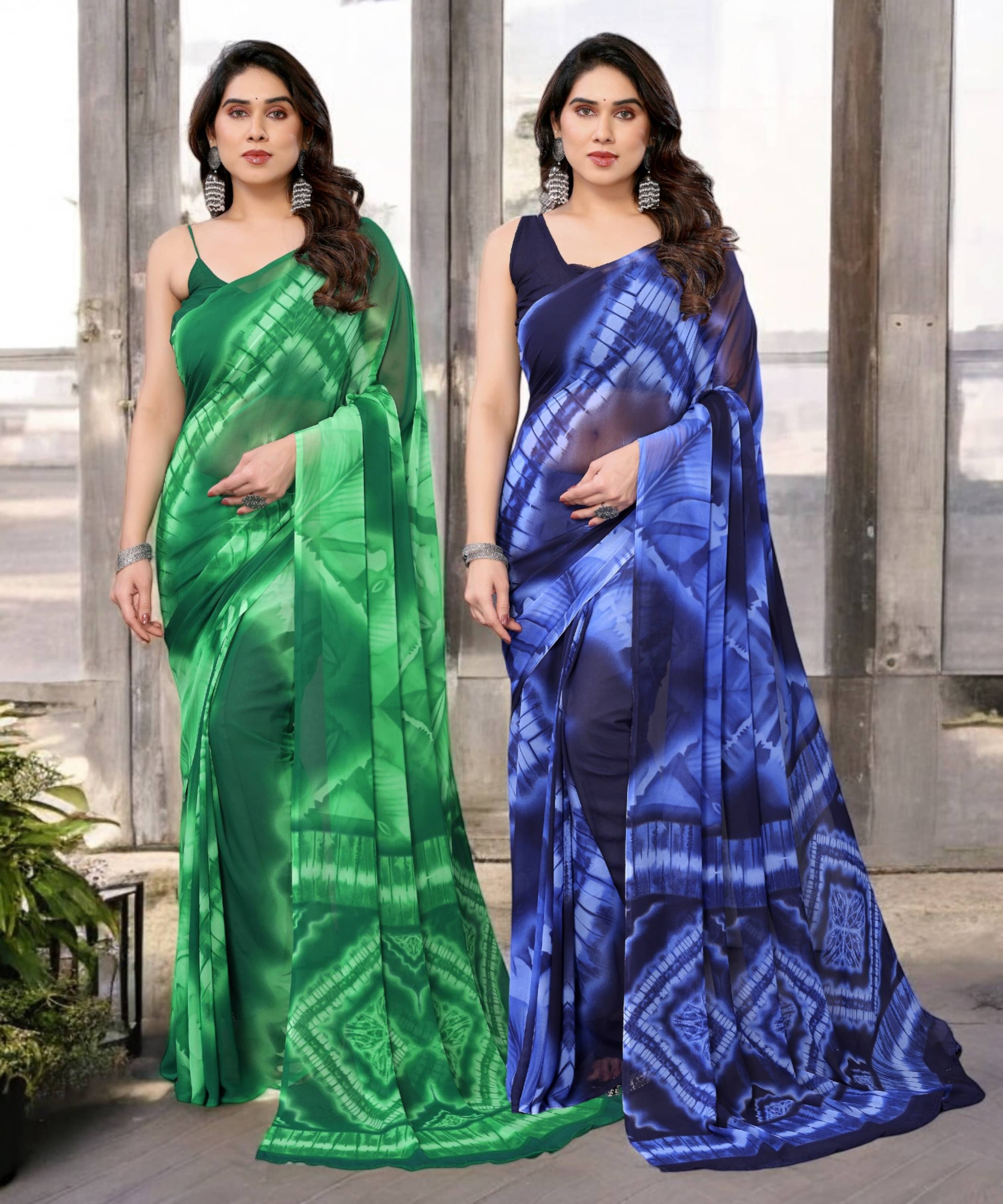 TTH Georgette Printed Saree Without Blouse Piece ( Multicolor 12 ) TTH Georgette Printed Saree Without Blouse Piece ( Multicolor 12 )