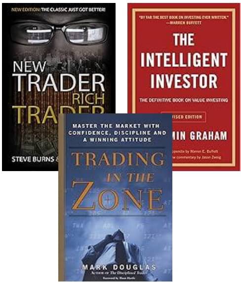     			The Intelligent Investor + Trading In The Zone + New Trader Rich Trader