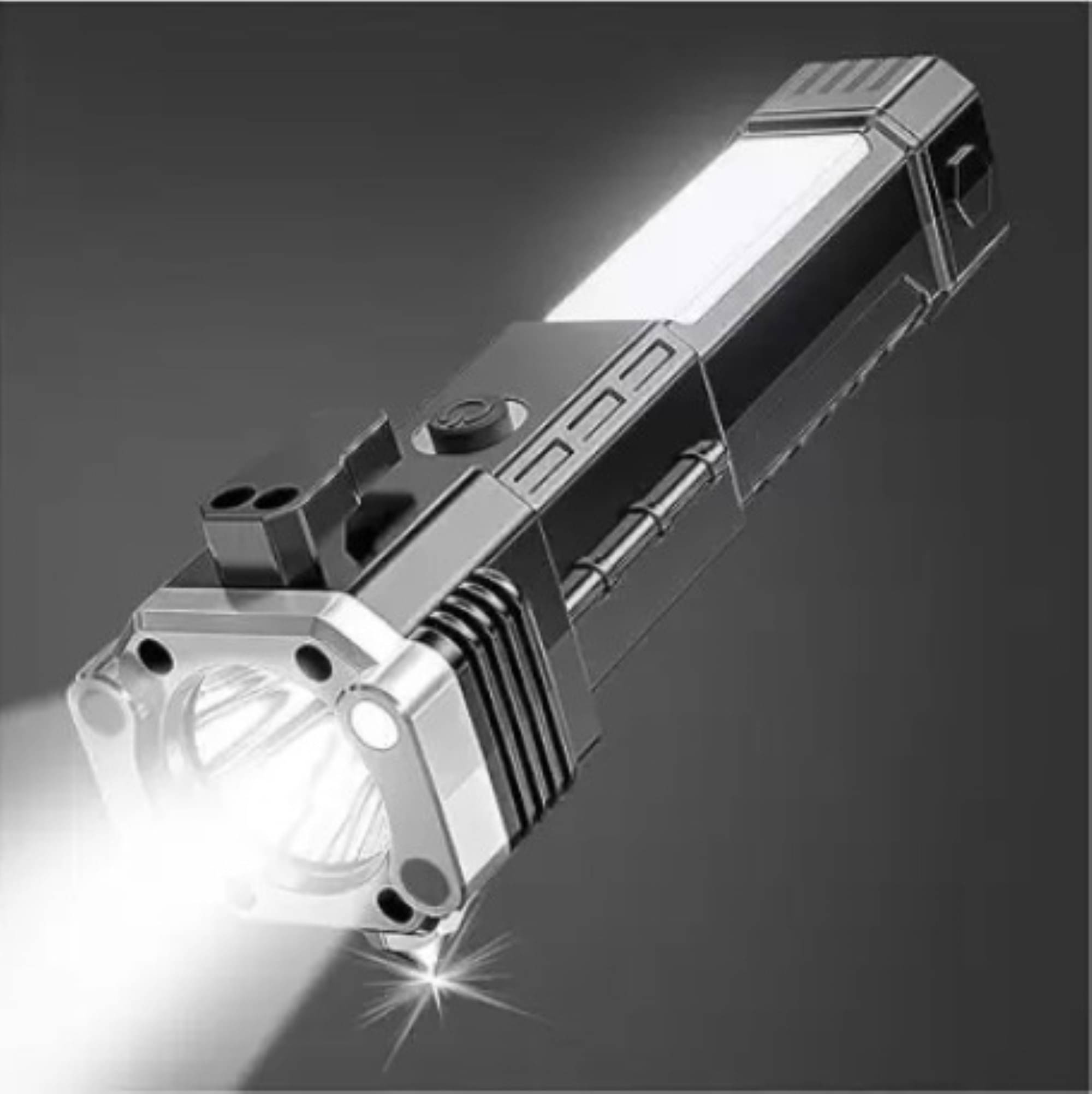 VXT - 10W Rechargeable Flashlight Torch ( Pack of 1 ) VXT - 10W Rechargeable Flashlight Torch ( Pack of 1 )