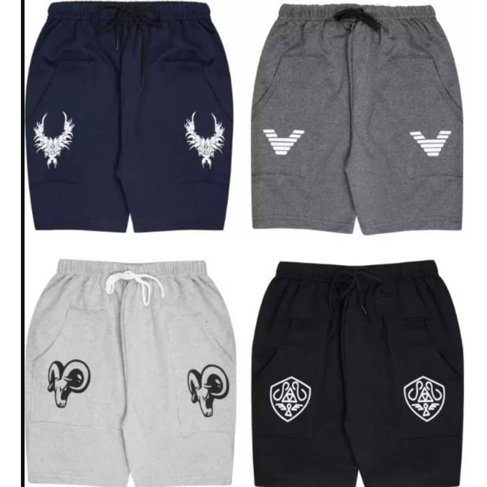 kukke Pack of 4 Cotton Shorts For Boys ( Multicolor ) - Shorts | Buy online on ZillyBuy