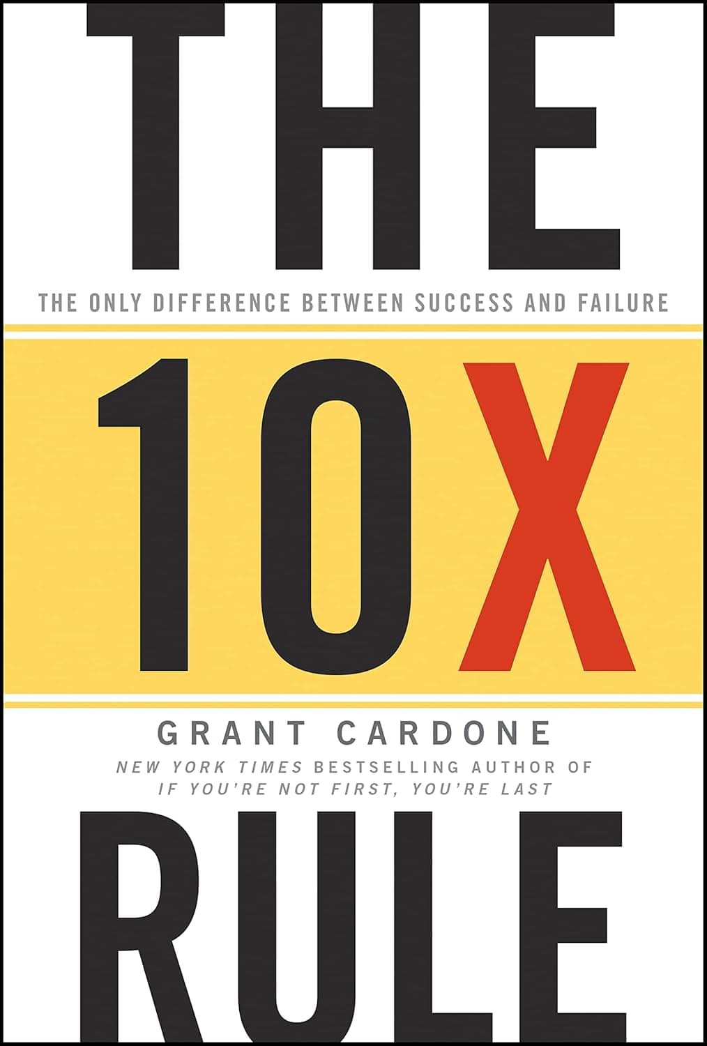     			the 10x rule book