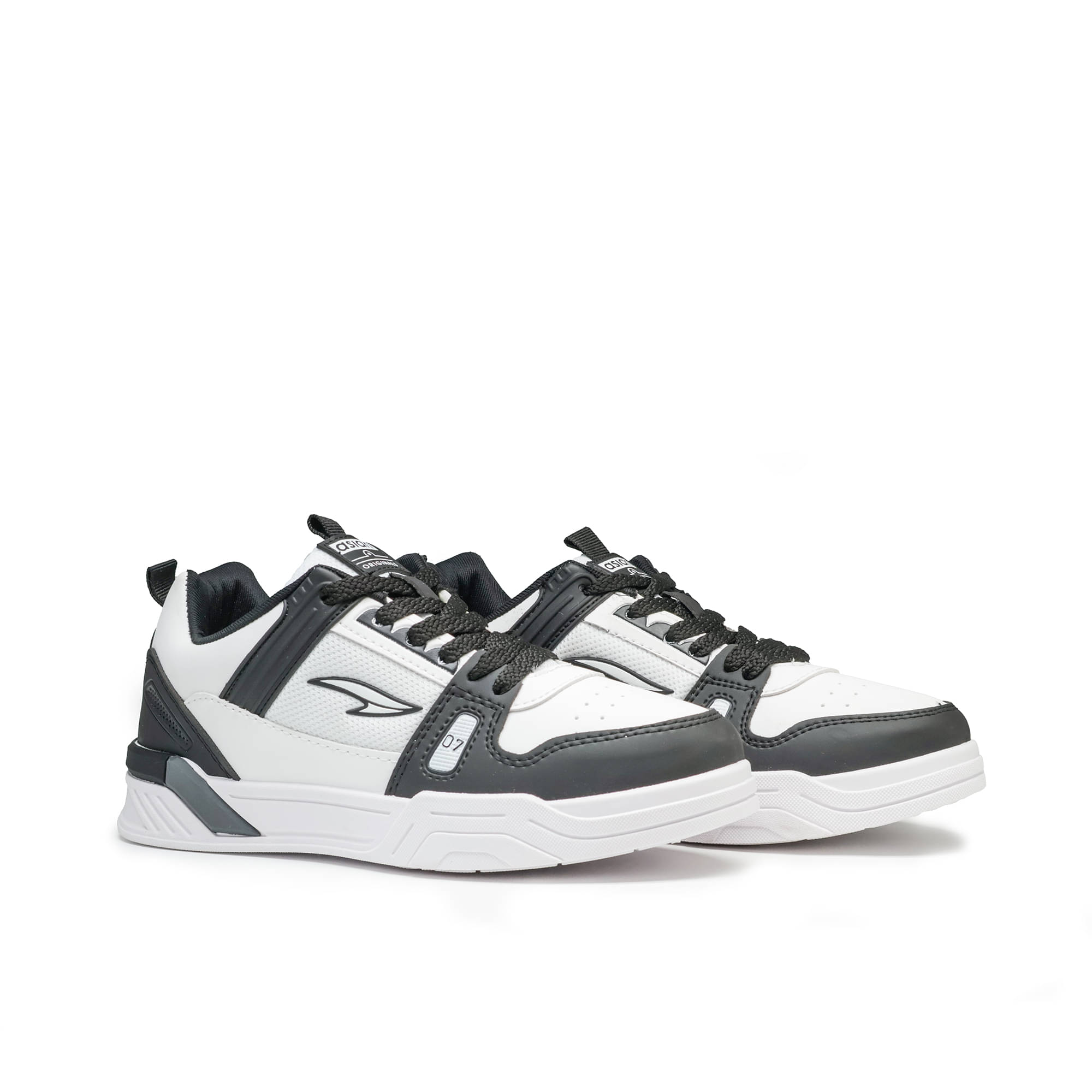     			ASIAN CHICAGO-01 Black Men's Sneakers