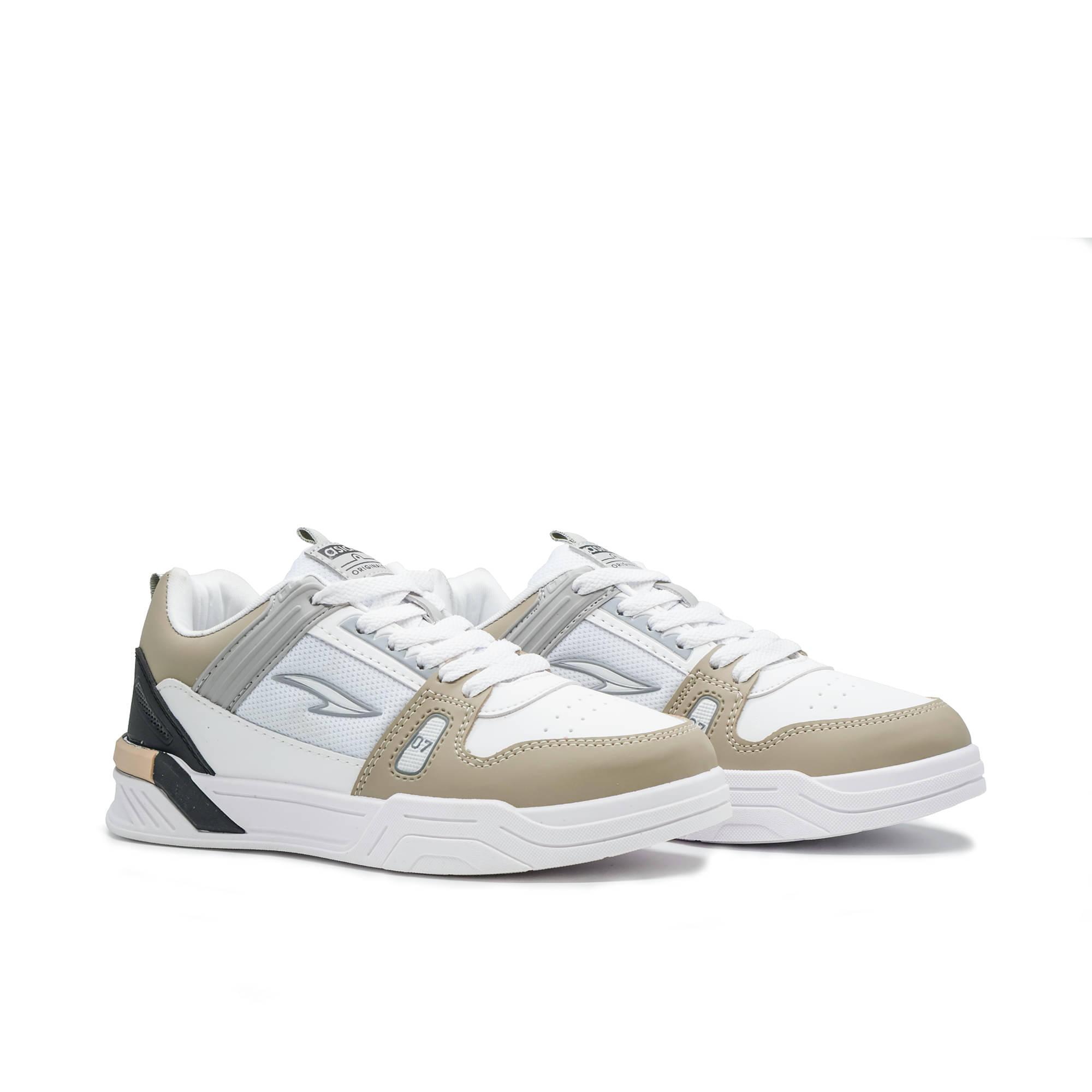    			ASIAN CHICAGO-01 White Men's Sneakers