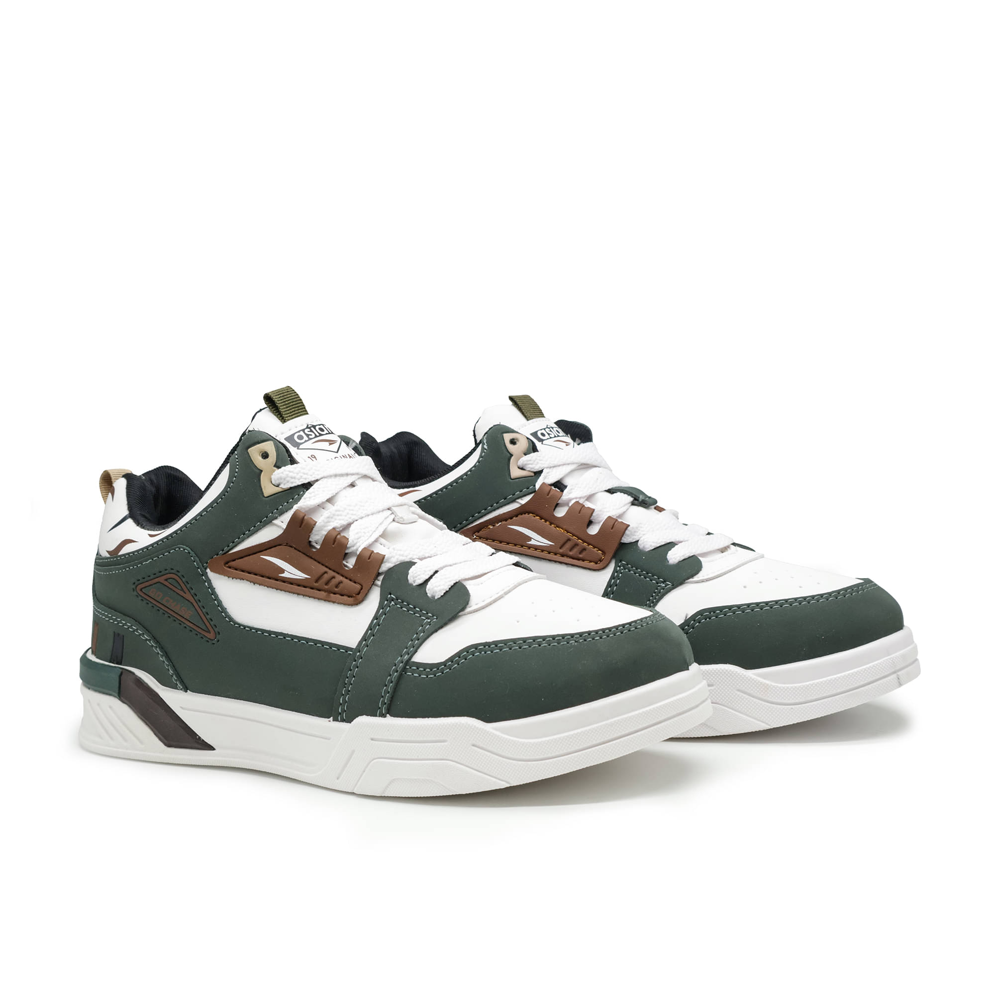     			ASIAN CHICAGO-11 White Men's Sneakers