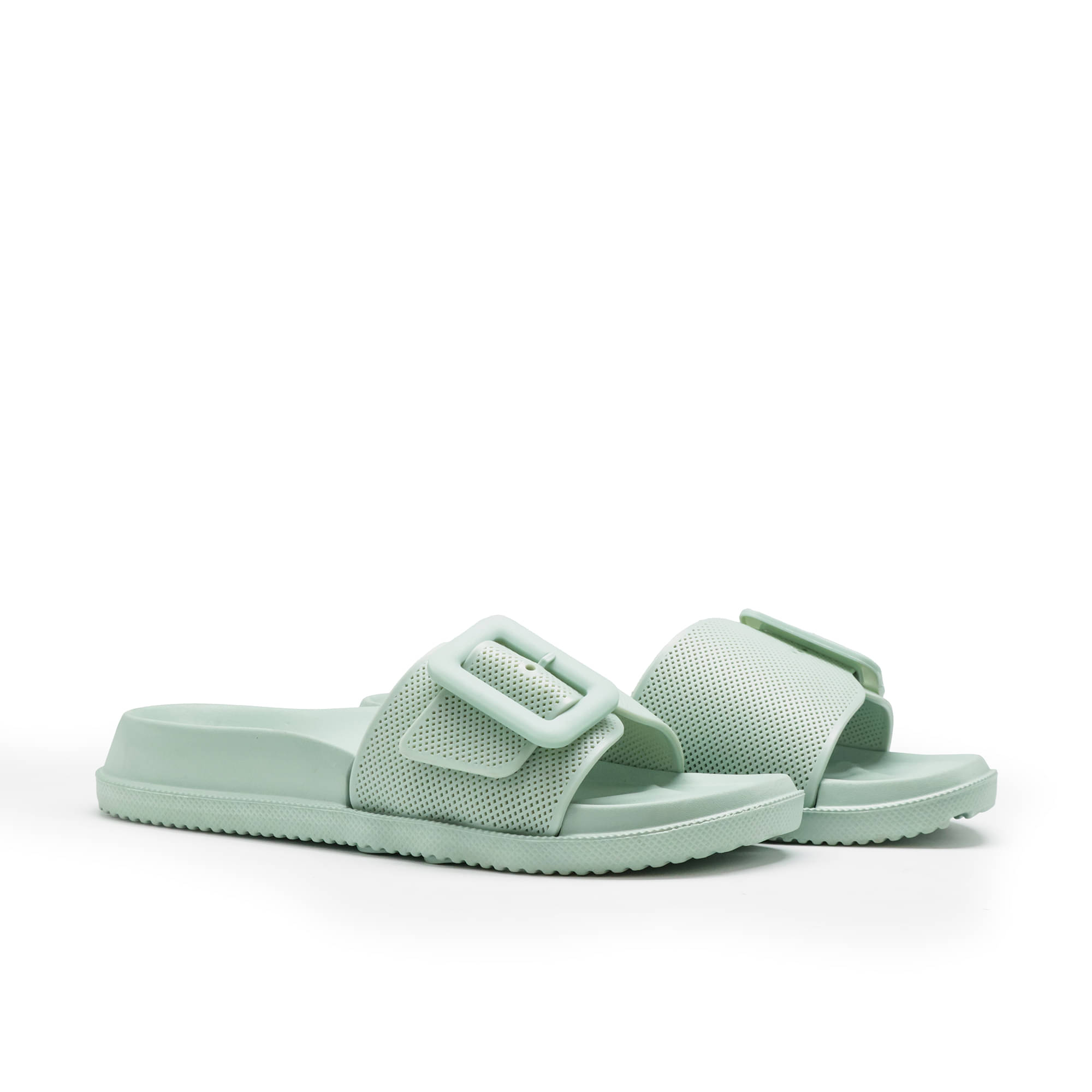     			ASIAN Green Women's Slide Flip Flop