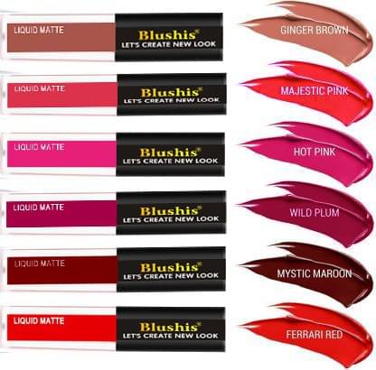     			BLUSHIS Multi Matte Lipstick 0.12