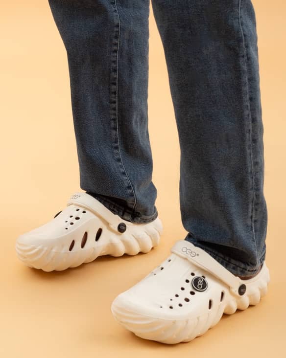 Big Fox - White Men's Clogs