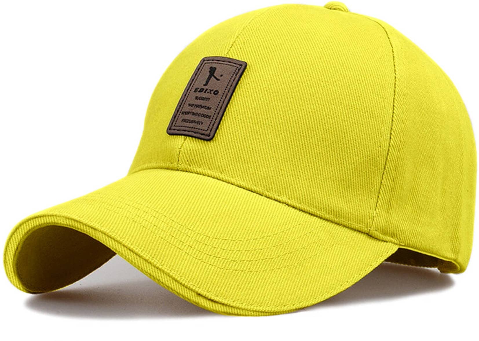 Bolax Pack of 1 Cotton Men's Cap ( Yellow )