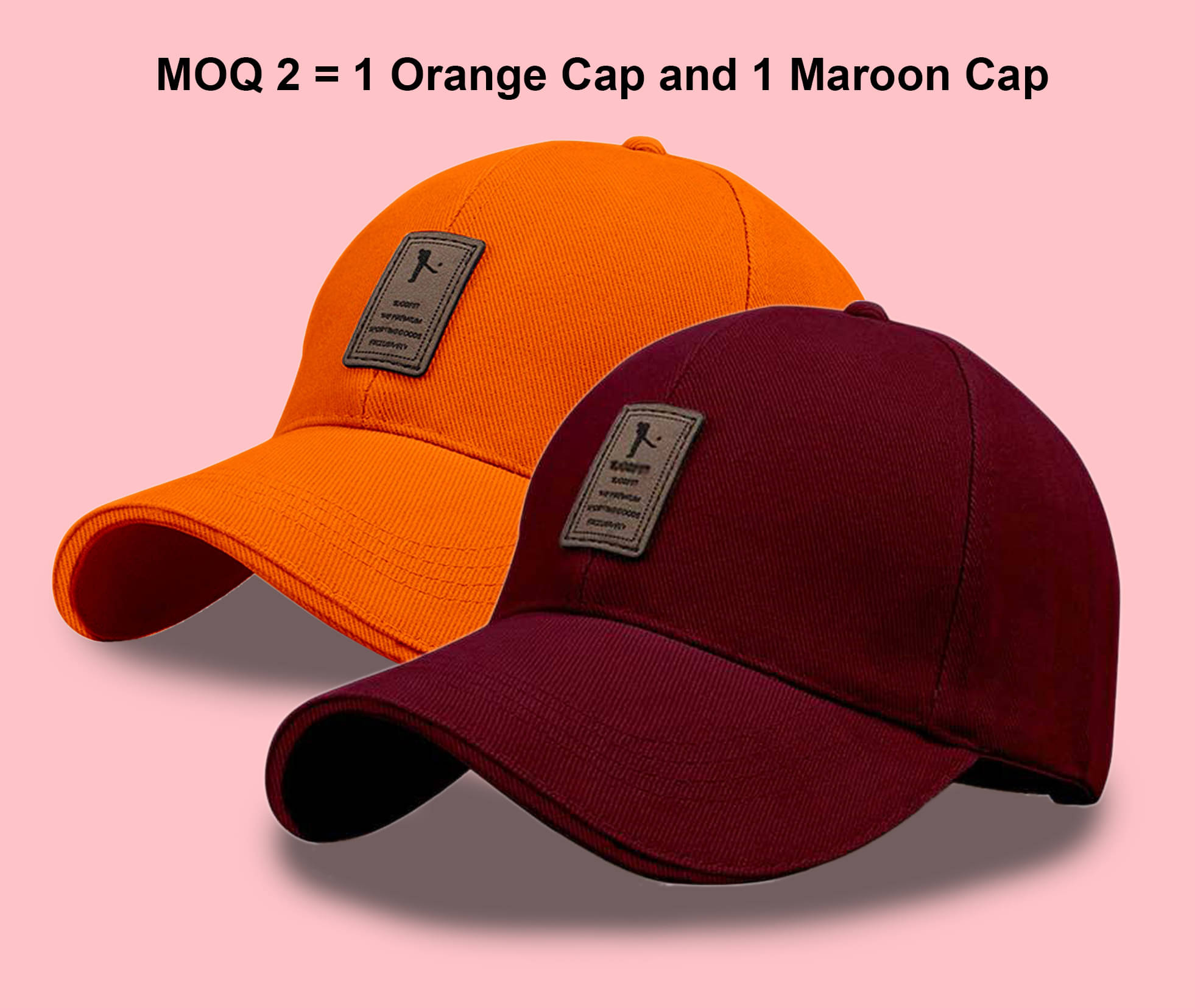 Bolax Pack of 1 cotton Men's Cap ( Orange )     			Bolax Pack of 1 cotton Men's Cap ( Orange )