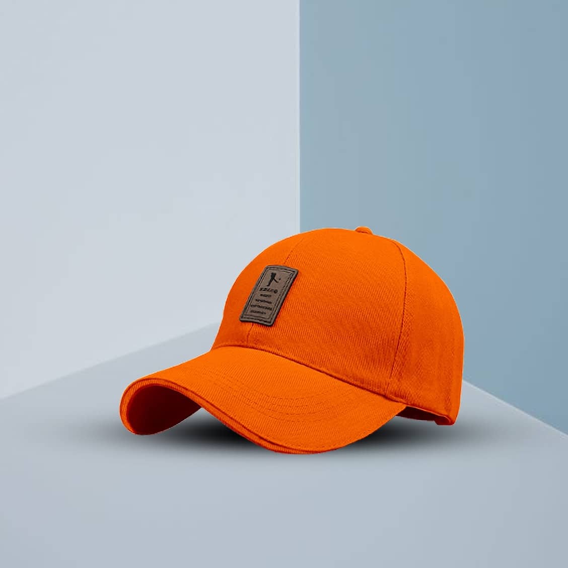 Bolax Pack of 1 cotton Men's Cap ( Orange )