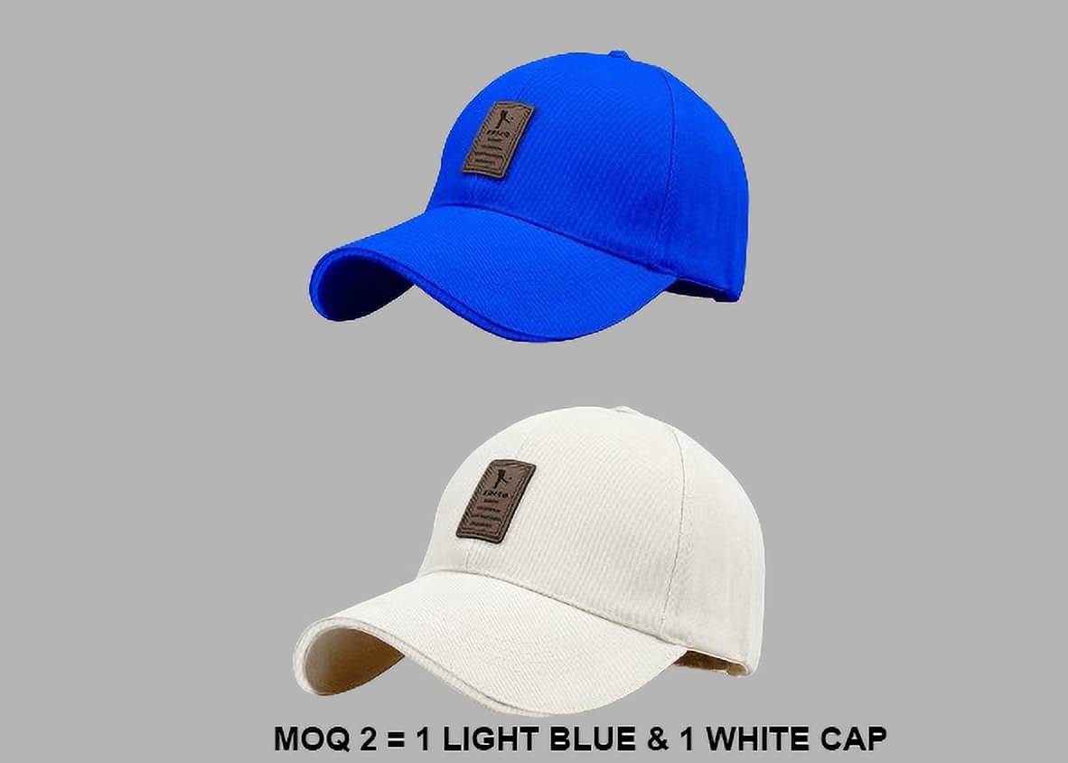Bolax Pack of 2 Cotton Men's Cap ( Blue ) Bolax Pack of 2 Cotton Men's Cap ( Blue )