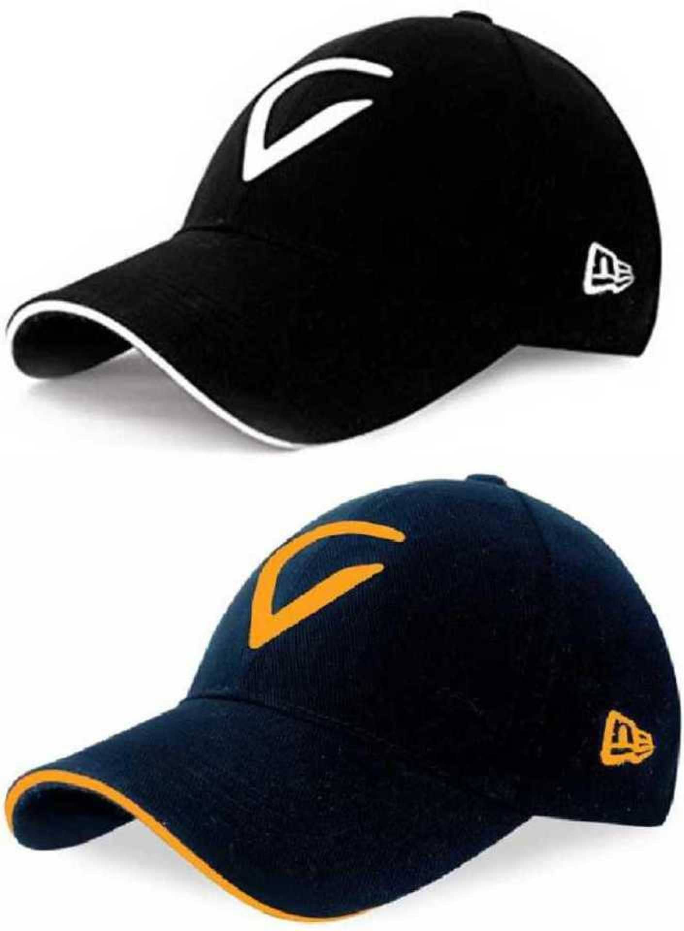 Bolax Pack of 2 Cotton Men's Cap ( Black )