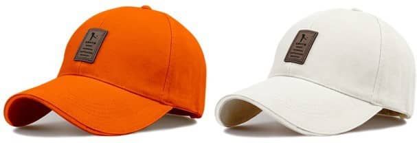 Bolax Pack of 2 cotton Men's Cap ( Orange )