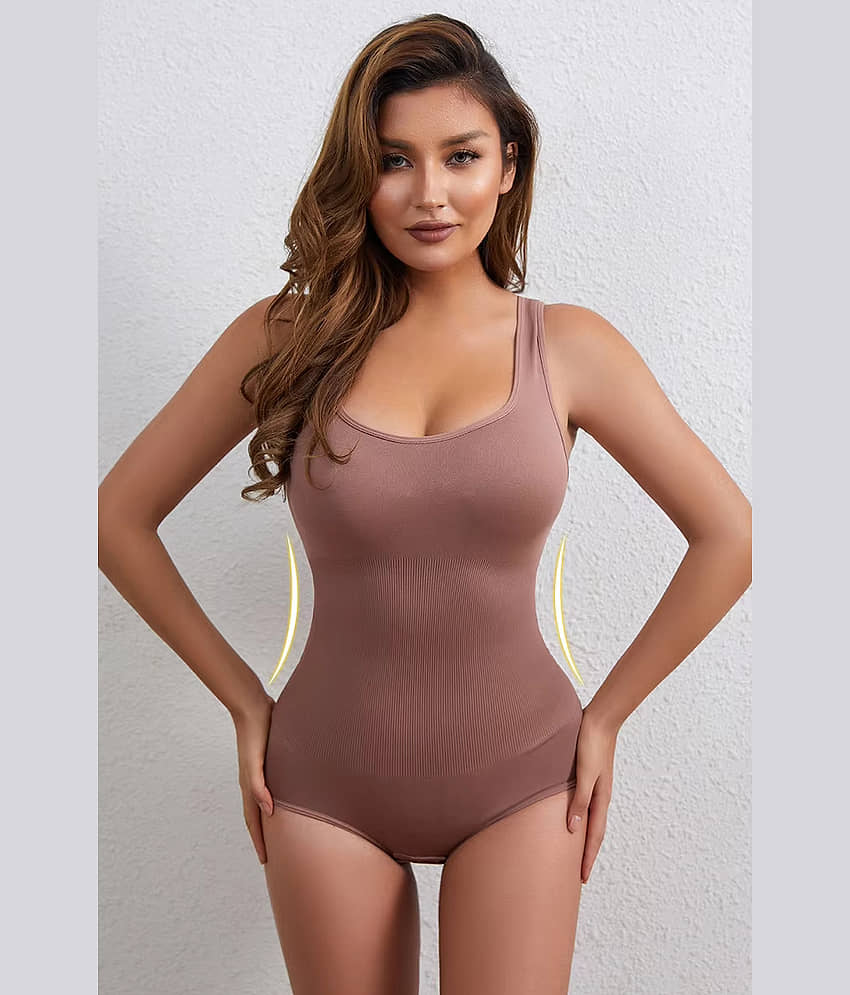 FIHA Pack of 1 Polyester Women's BodySuite ( Black ) - Shapewear | Buy online on ZillyBuy