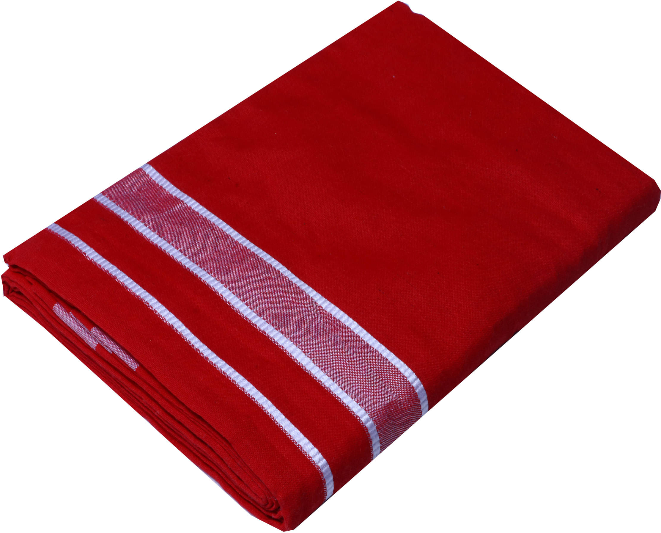 GOWRI TEX Cotton Blend Men's Dhoti Red ( Pack of 1 ) GOWRI TEX Cotton Blend Men's Dhoti Red ( Pack of 1 )