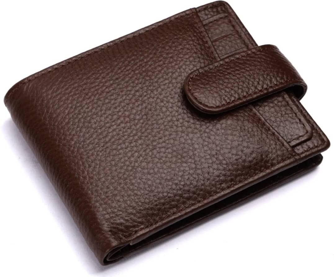 HIDEFLIX 100% Leather Solid Men's Regular Wallet With 8 Slots For Card ( Brown , Pack of 1 ) - Handbags | Buy online on ZillyBuy