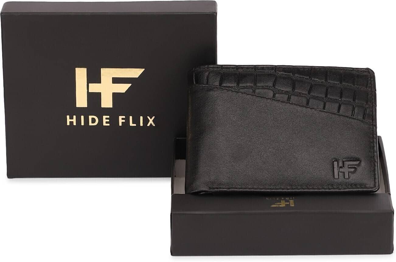 HIDEFLIX 100% Leather Solid Men's Regular Wallet With 5 Slots For Card ( Tan , Pack of 1 )     			HIDEFLIX 100% Leather Solid Men's Regular Wallet With 5 Slots For Card ( Tan , Pack of 1 )