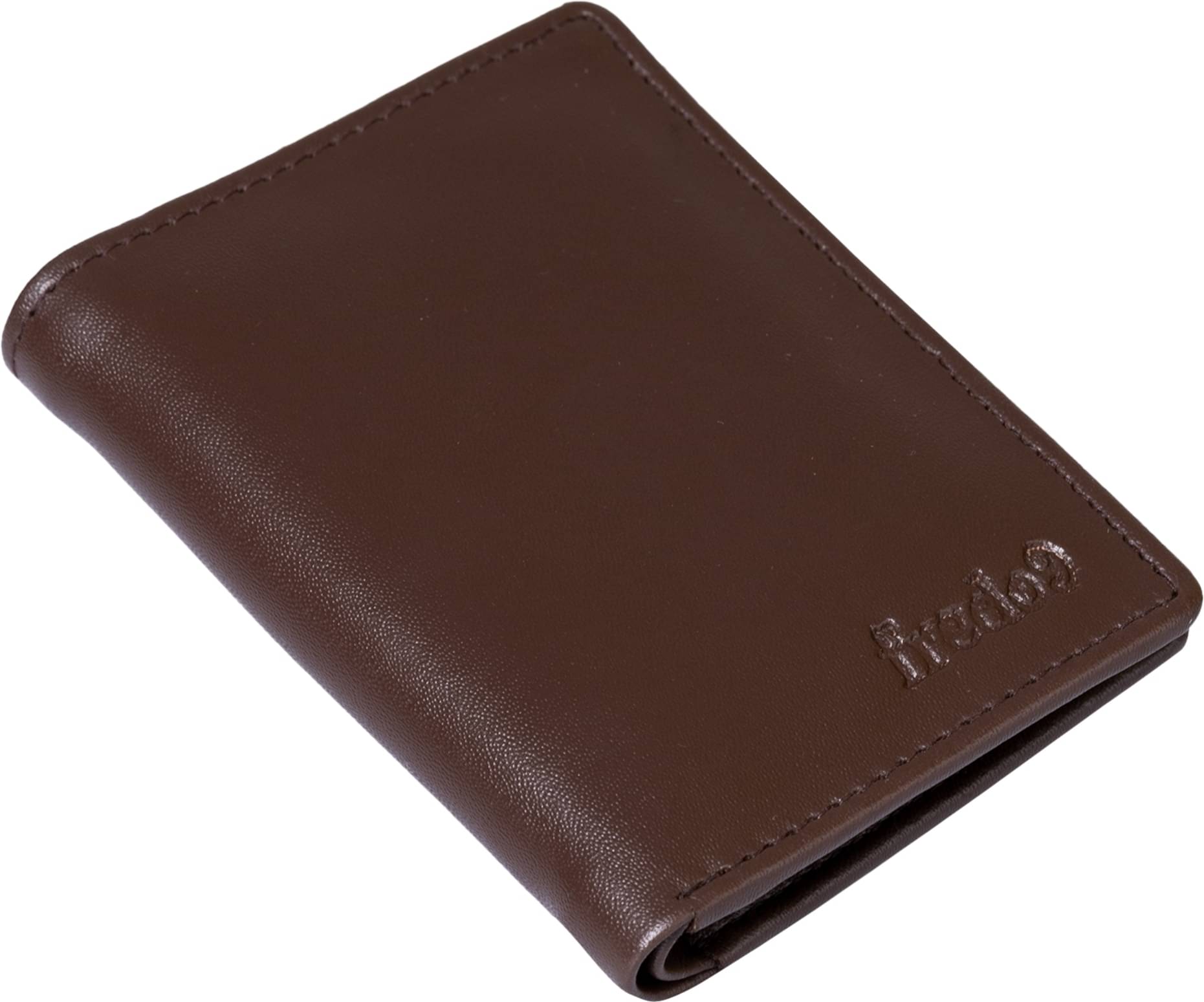     			HIDEFLIX PU Solid Men's Regular Wallet With 8 Slots For Card ( Brown , Pack of 1 )