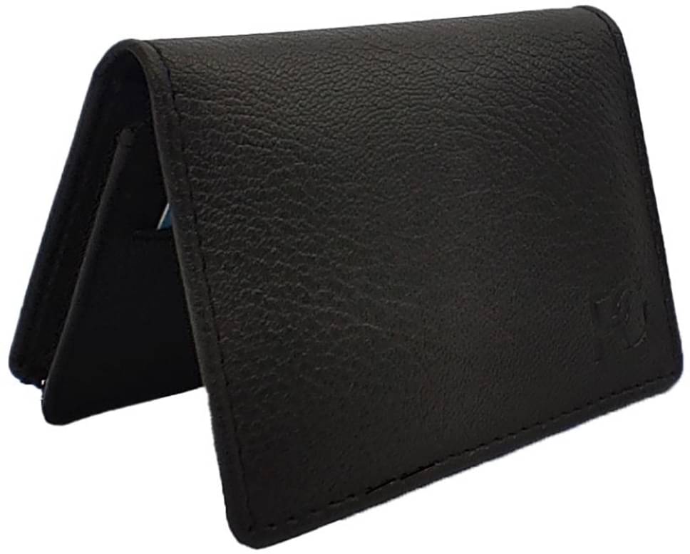     			HIDEFLIX PU Solid Men's Regular Wallet With 7 Slots For Card ( Black , Pack of 1 )