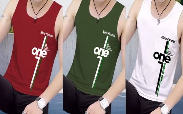     			Kushi flyer Pack of 3 Polyester Basic Vest For Men ( Multicolor3 )