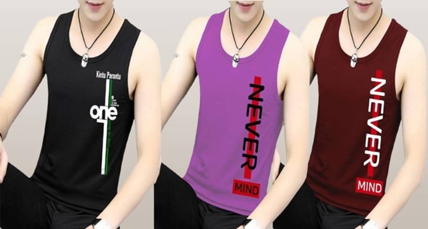 Kushi flyer Pack of 3 Polyester Basic Vest For Men ( Multicolor6 ) Kushi flyer Pack of 3 Polyester Basic Vest For Men ( Multicolor6 )