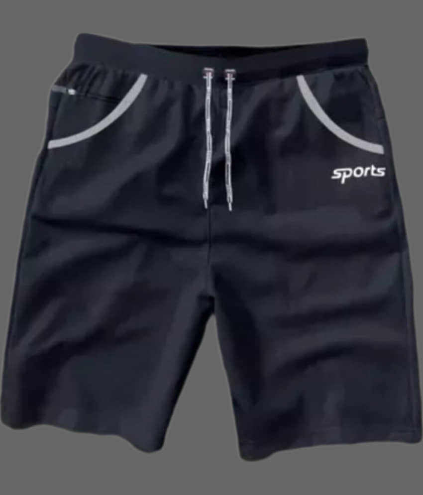 Laadli Black Polyester Men's Shorts ( Pack of 1 ) - Shorts | Buy online on ZillyBuy