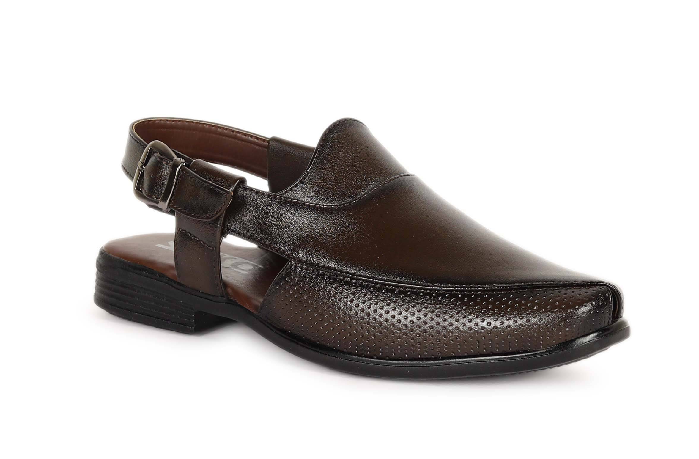     			RYKO Brown Men's Jutti
