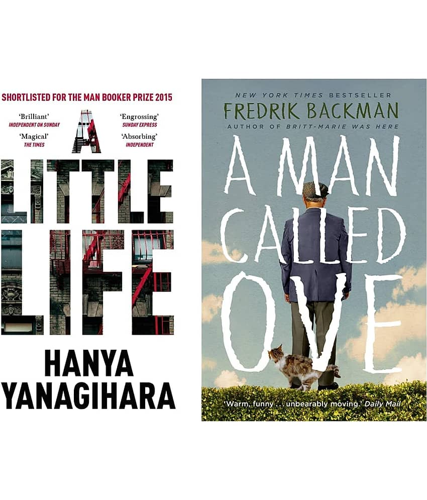 A Little Life +A Man Called Ove (Set of 2 books) By Hanya Yanagihara - Stationery | Buy online on ZillyBuy