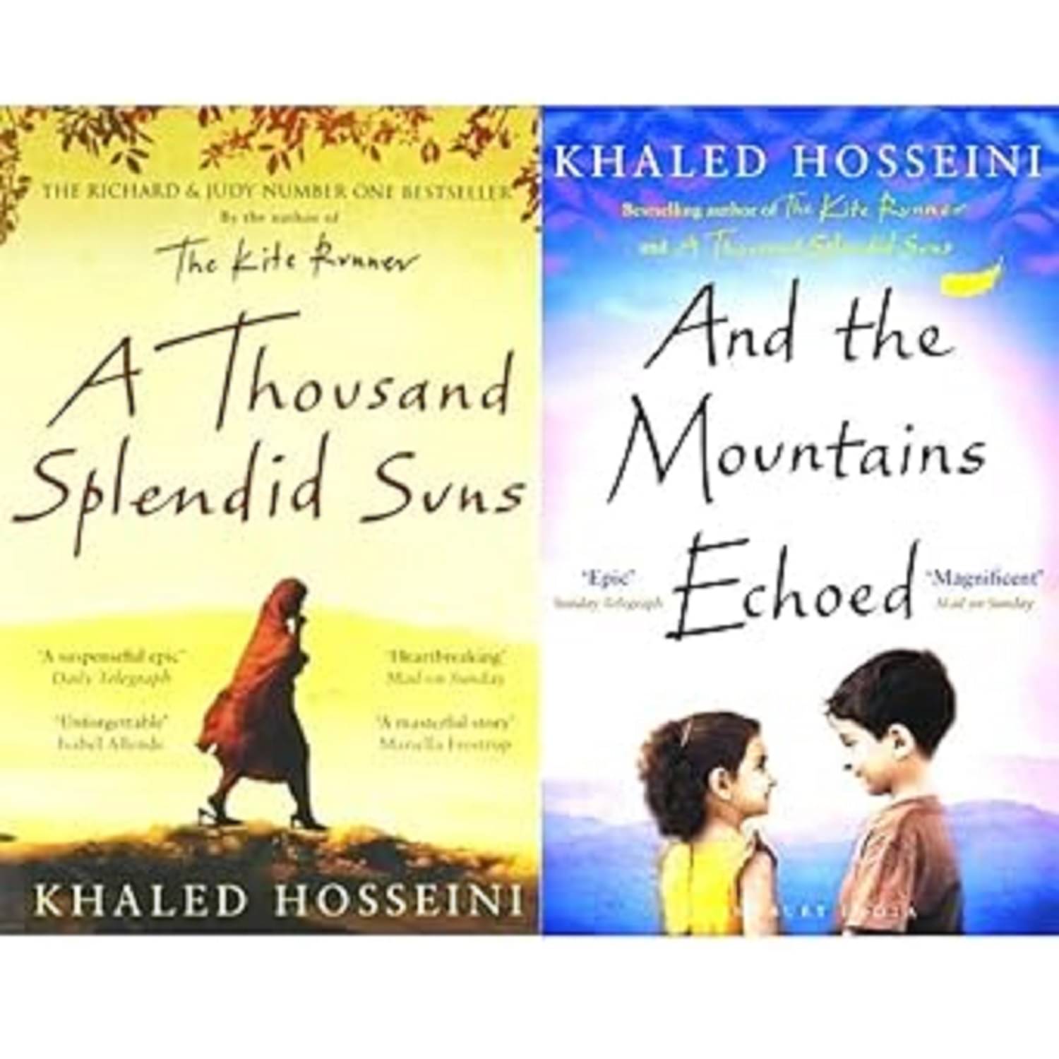     			A Thousand Splendid & And The Mountains Echoed By Khaled Hosseni