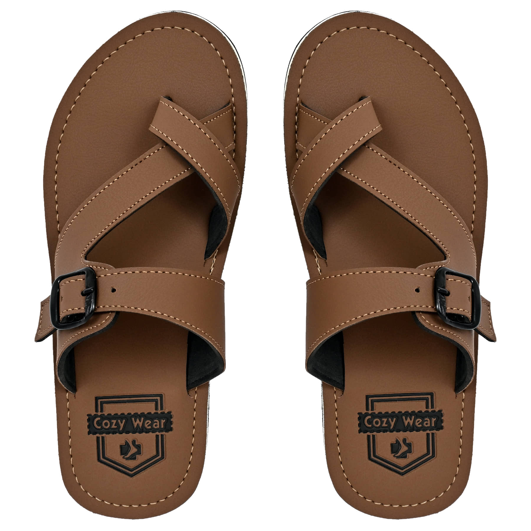 Cozy Wear Olive Men's Daily Slipper