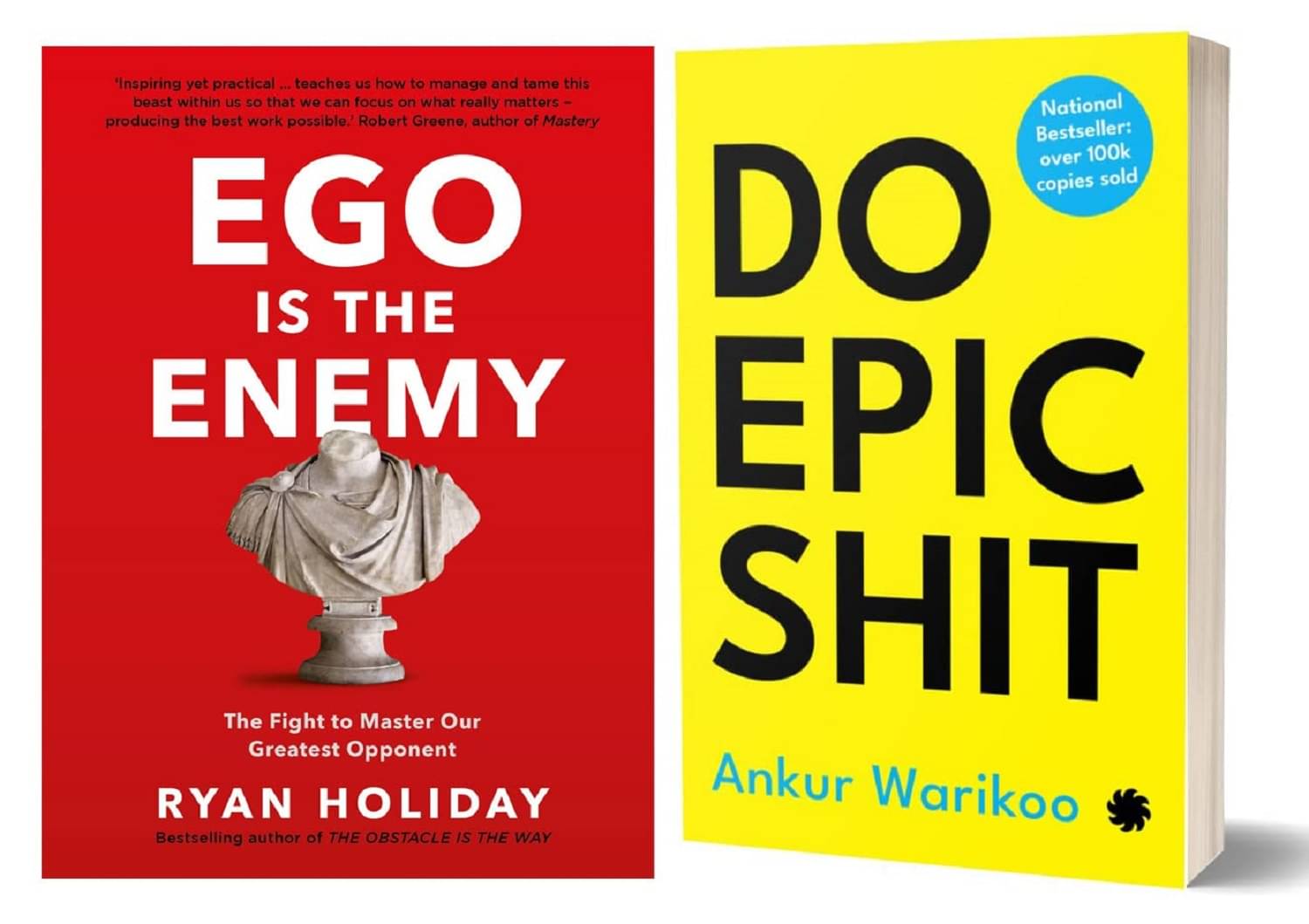 Ego Is Enemy and Do Epic Shit Noveller Combo Paperback – 1 January 2022 Ego Is Enemy and Do Epic Shit Noveller Combo Paperback – 1 January 2022