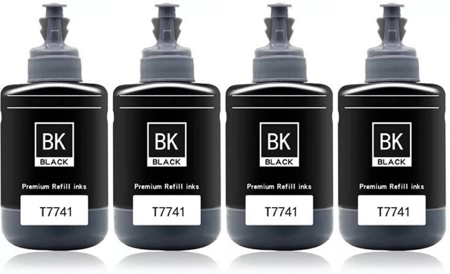     			KALAR 774 Ink For M200 Black Ink ( 135 ml ) Pack of 4 For EPS0N M100 M105 M200 M205 L605 L655 L1455