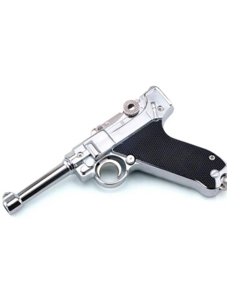     			Kadio Silver Iron Cigarette Lighter ( Pack of 1 )