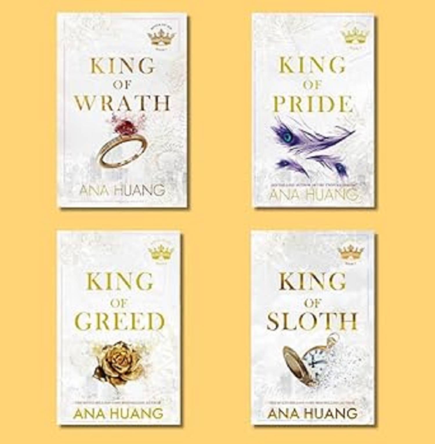     			King of Sin Series Set (King of Wrath + King of Pride + King of Greed + King of Sloth) Paperback – 19 December 2023