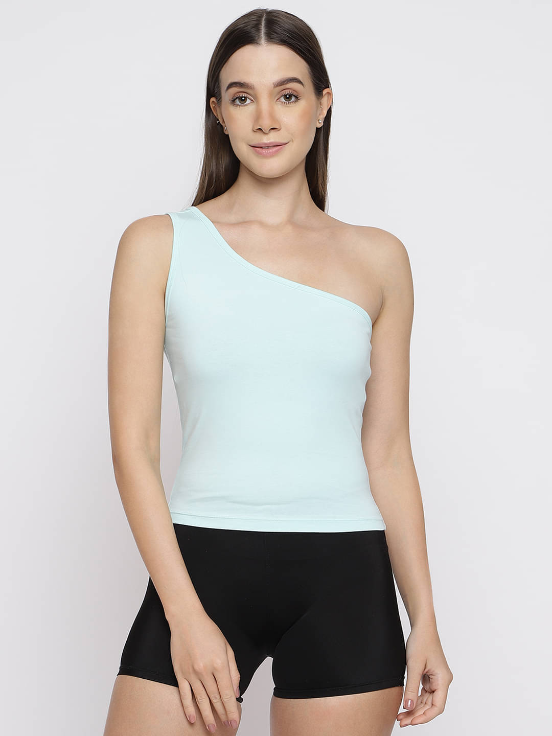     			La Intimo Pack of 1 Cotton Lycra Tank Top ( Green )