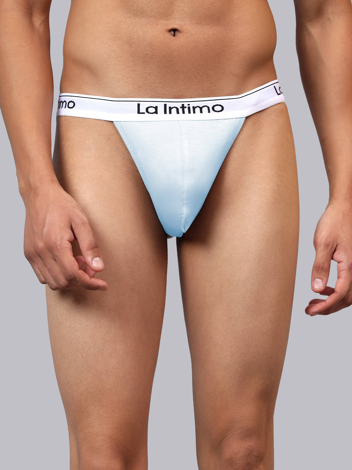 La Intimo Pack of 1 Modal Briefs For Men's ( Light Blue ) La Intimo Pack of 1 Modal Briefs For Men's ( Light Blue )