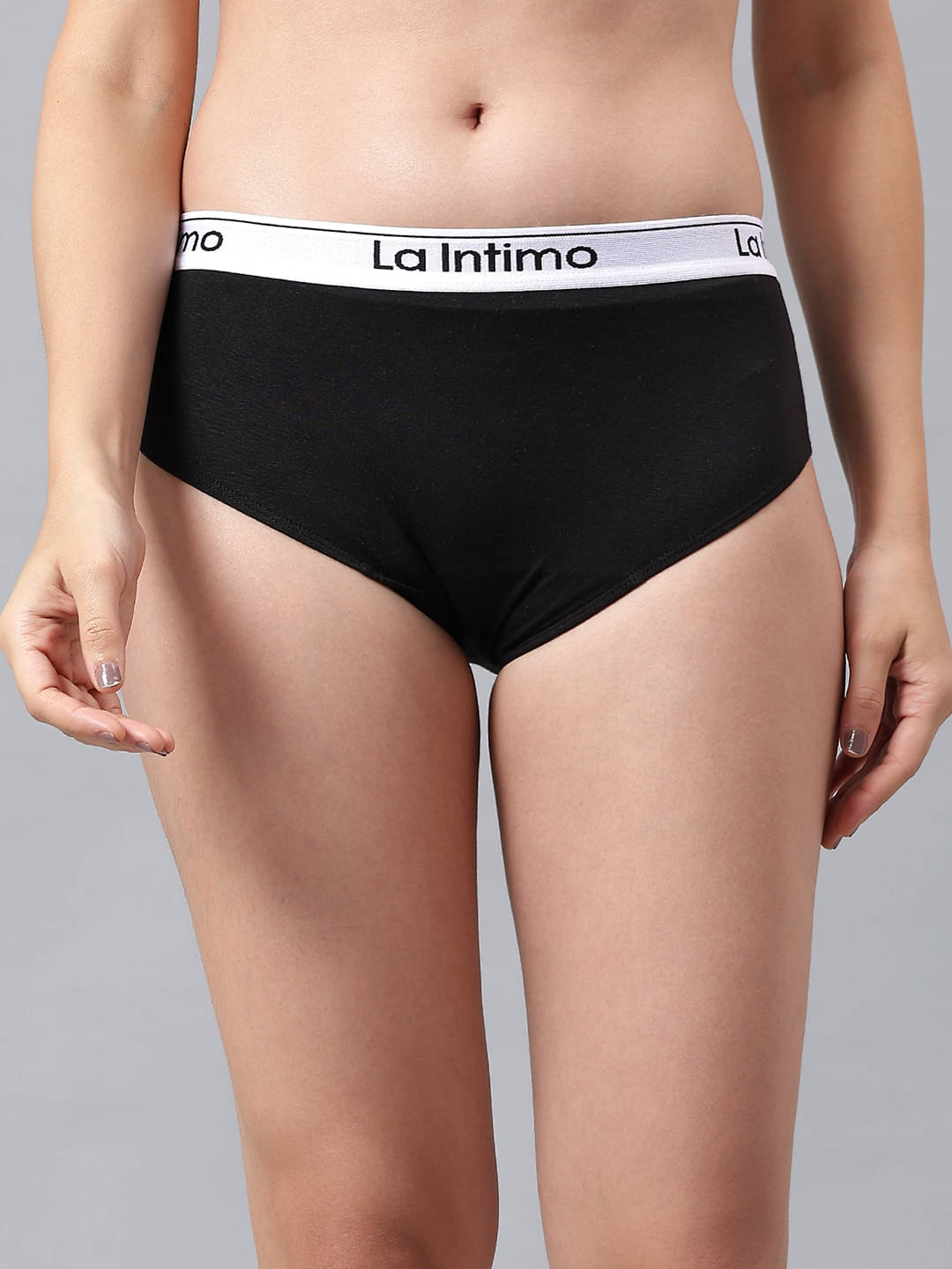 La Intimo Pack of 1 Modal Hipster For Women ( Black ) La Intimo Pack of 1 Modal Hipster For Women ( Black )