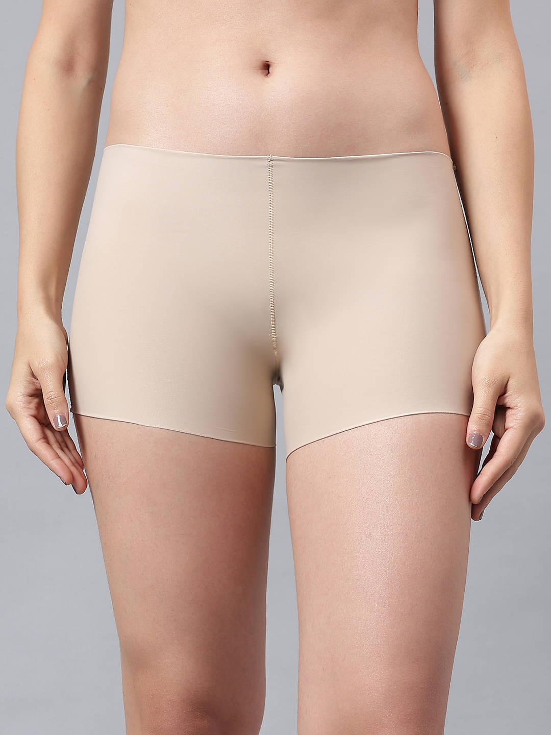 La Intimo Pack of 1 Nylon Boy Shorts For Women ( Beige ) La Intimo Pack of 1 Nylon Boy Shorts For Women ( Beige )