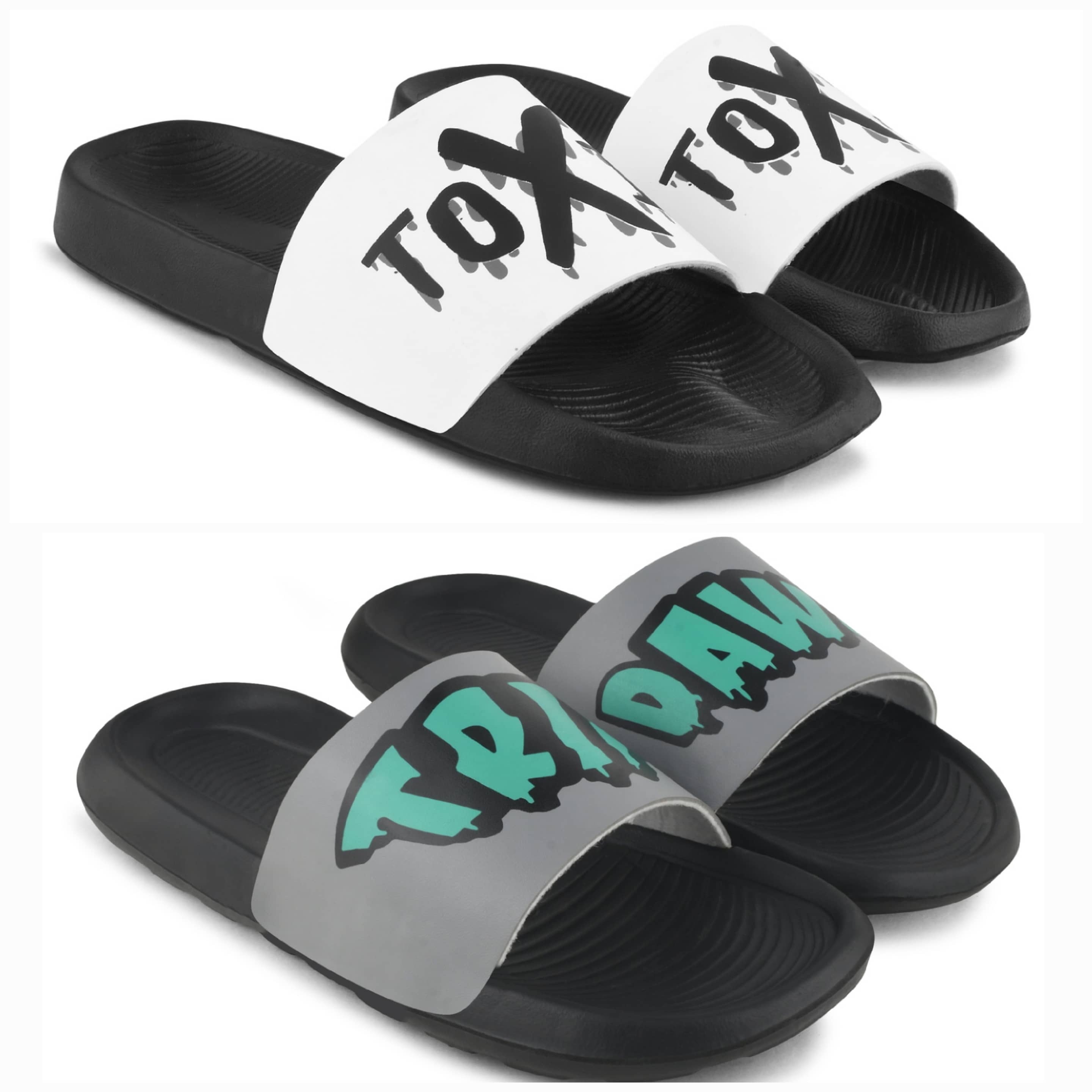PERY PAO Multi Color Men's Slide Flip Flop