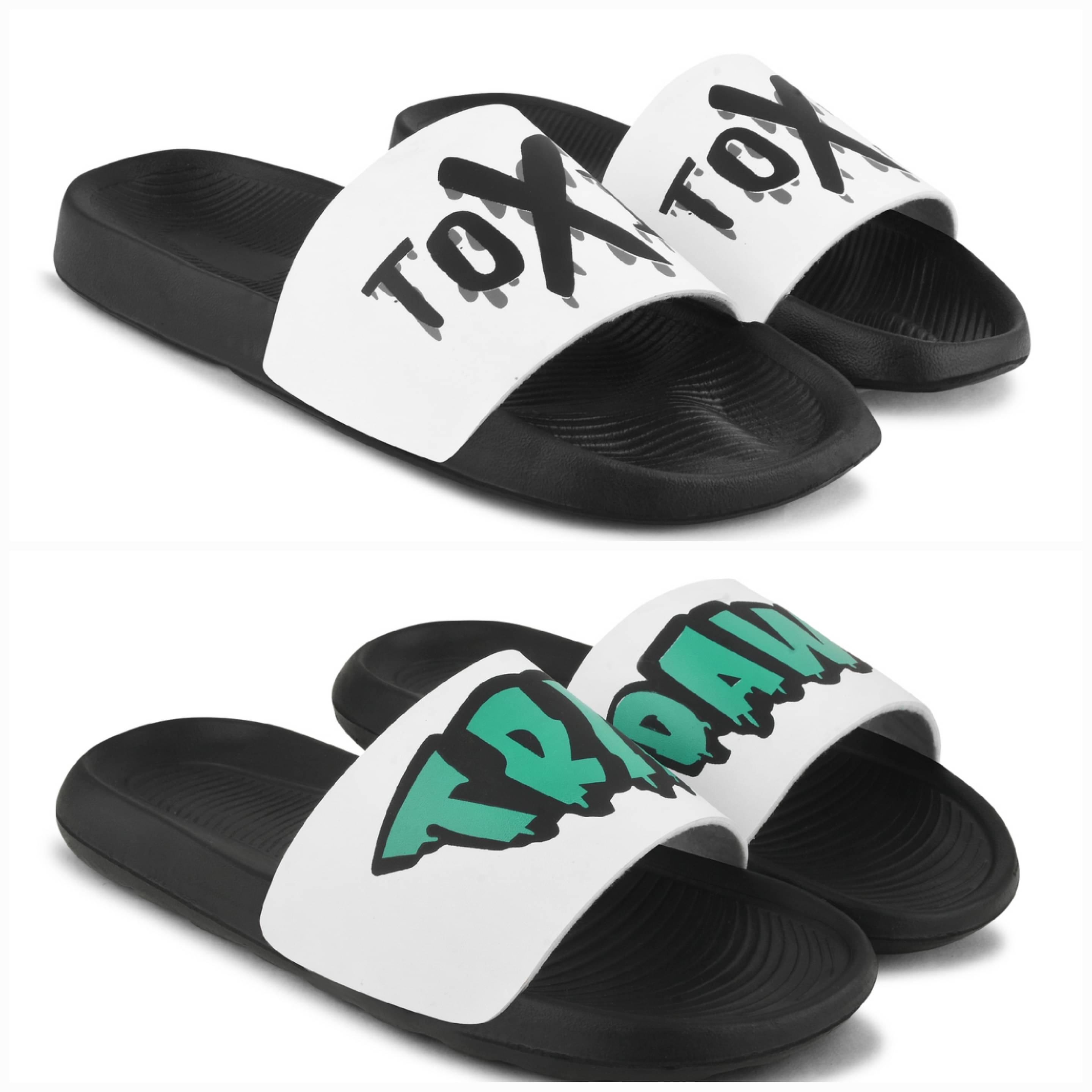     			PERY PAO Multi Color Men's Slide Flip Flop