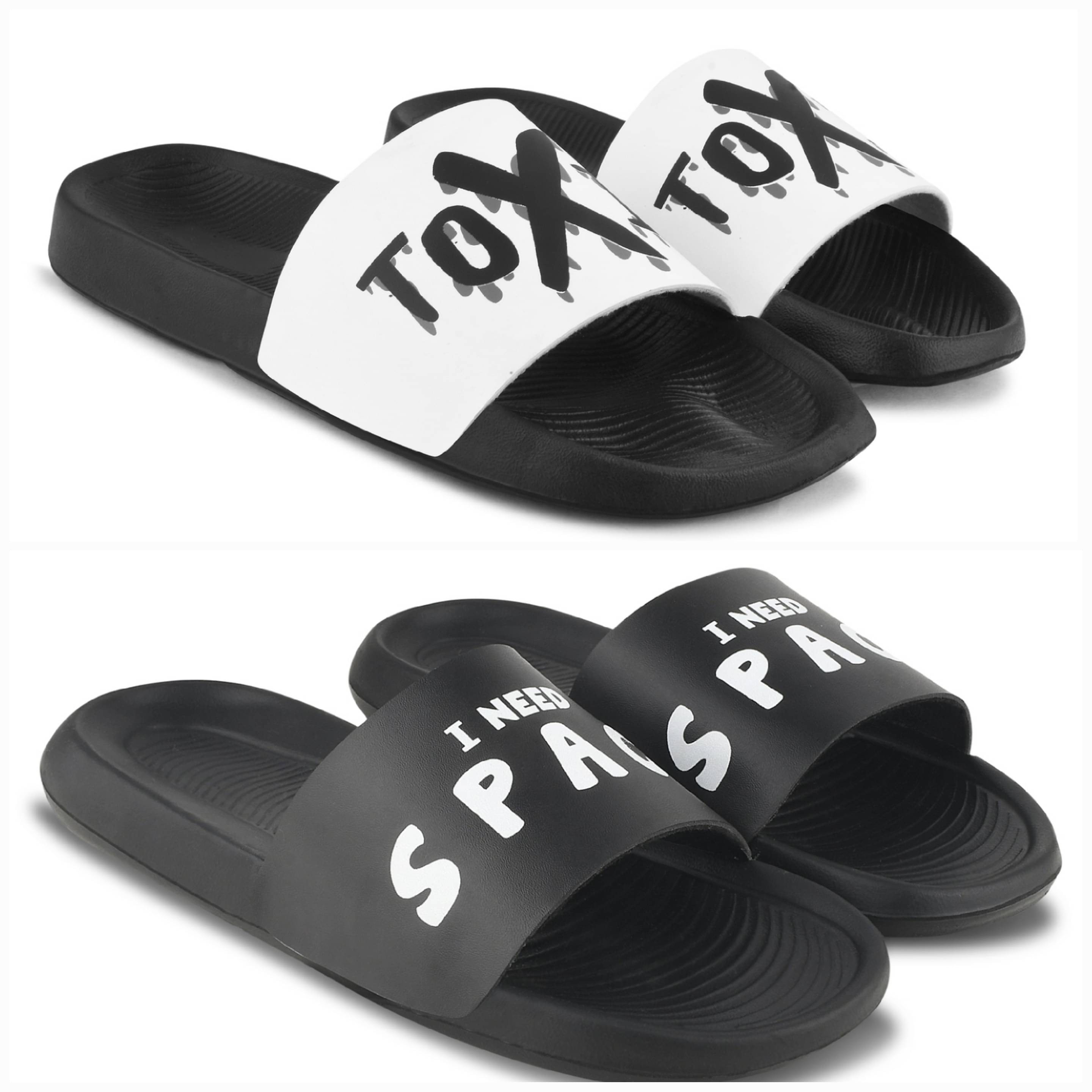     			PERY PAO Multi Color Men's Slide Flip Flop