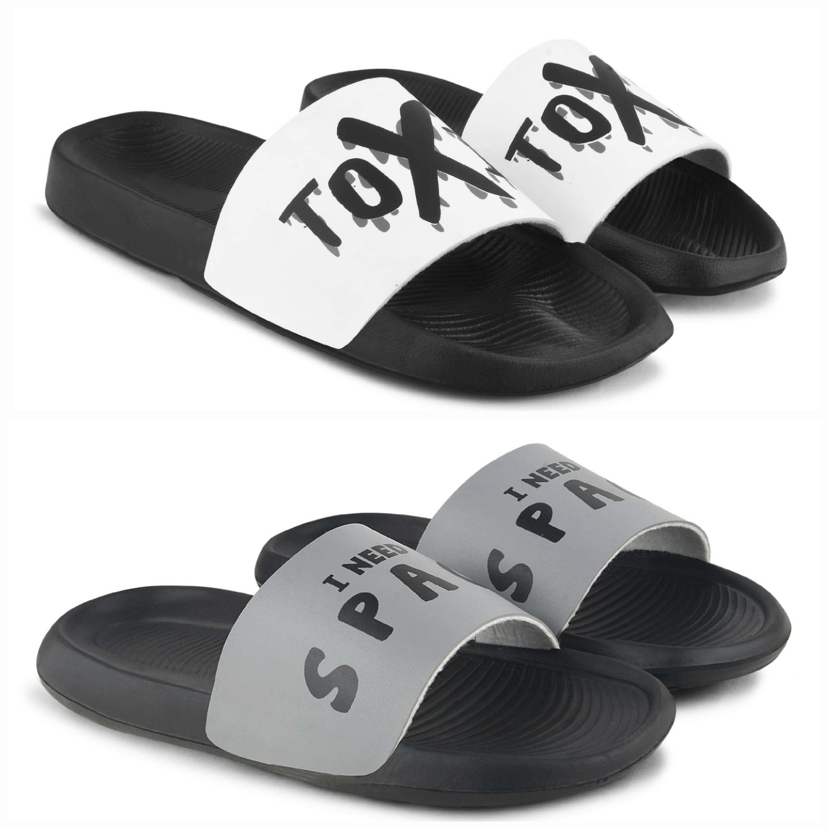    			PERY PAO Multi Color Men's Slide Flip Flop