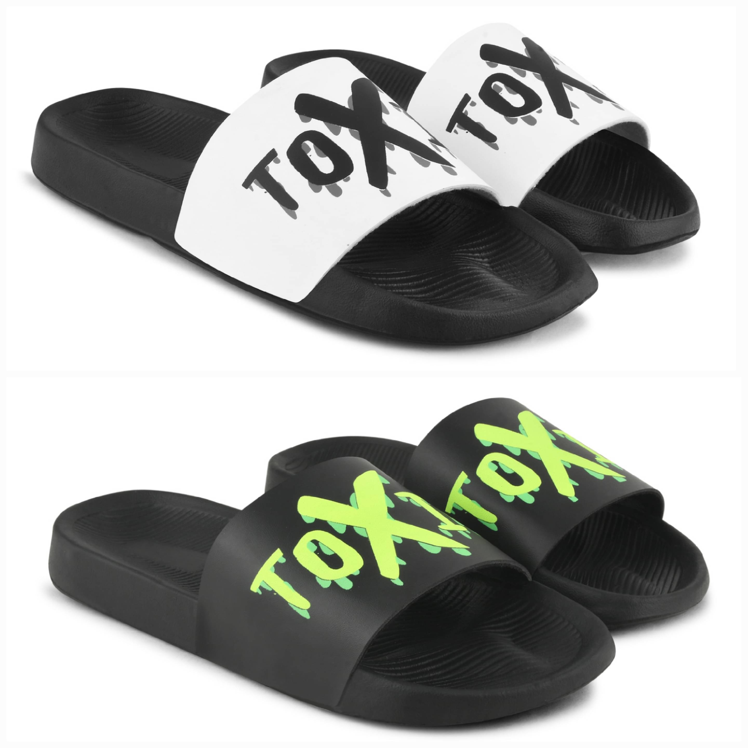     			PERY PAO Multi Color Men's Slide Flip Flop